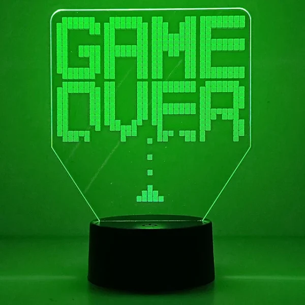 Lampada LED 3D da Gaming – Luce Notturna - immagine 13