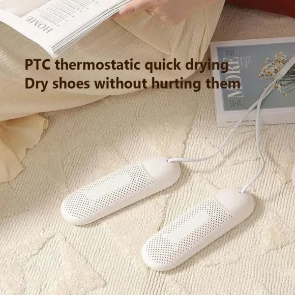Xiaomi Mijia Asciuga Scarpe Elettrico – Asciugatura Rapida a Temperatura Costante, Deodorante e Sterilizzatore, Silenzioso - immagine 3