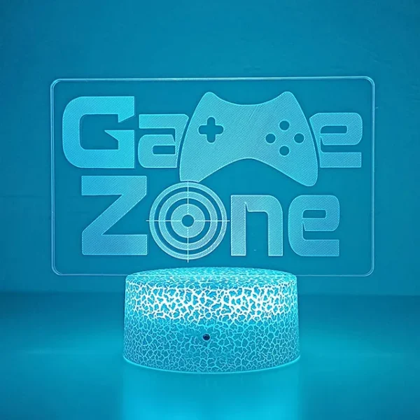 Lampada LED 3D da Gaming – Luce Notturna - immagine 17