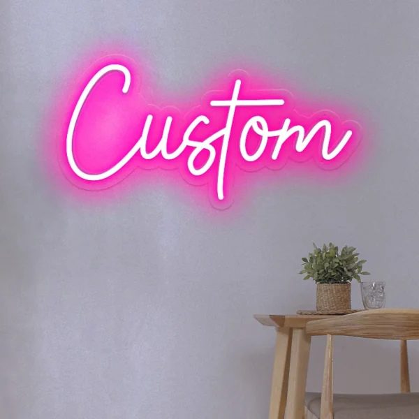 Insegna al Neon Personalizzata con Nome – LED Decorativo da Parete per Camera, Matrimonio, Compleanno – Luce Notturna da Appendere – Custom Neon Sign - immagine 11