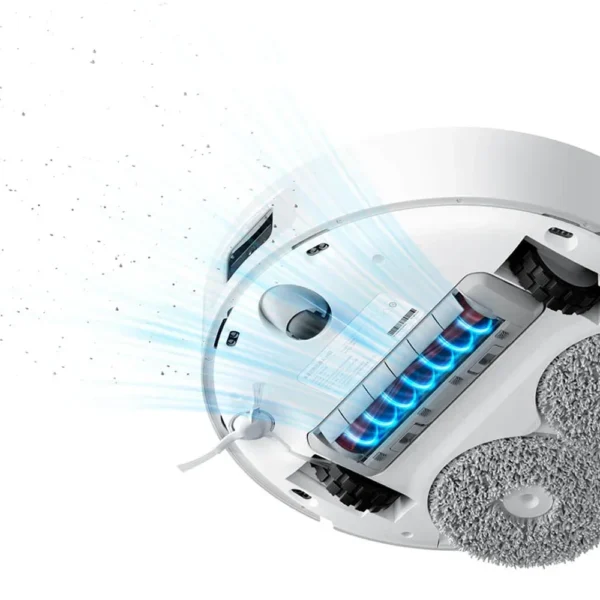2025 XIAOMI Robot Aspirapolvere e Mop H40 - Aspirazione Ciclonica 6000PA, Scrubbing Rotante ad Alta Velocità, Suzione Potente, LDS Laser per Casa Intelligente - immagine 4