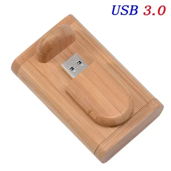 USB 3.0 Wedding Gift Pendrive – Flash Drive Personalizzato con Logo, Scatola in Legno Elegante – 8GB, 16GB, 32GB, 64GB Memory Stick U Disk con Campione Gratuito - immagine 11