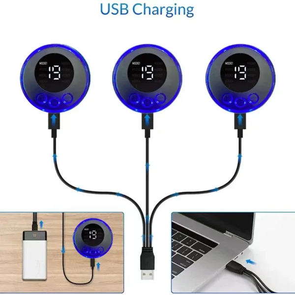 Elettrostimolatore Muscolare EMS Ricaricabile - immagine 3