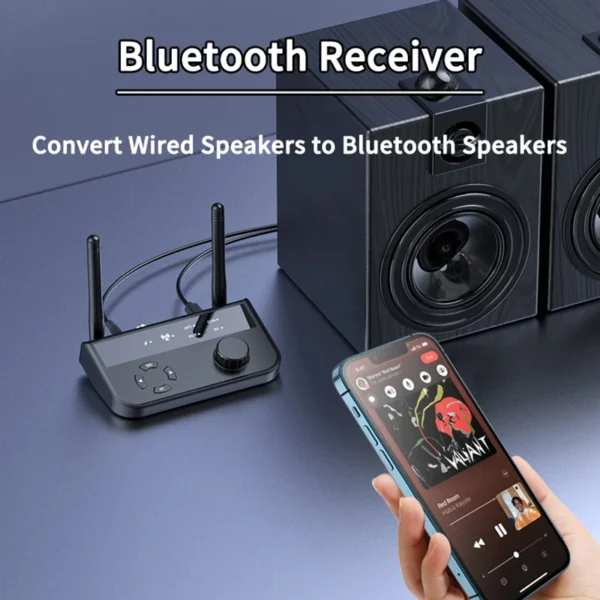 Ricevitore Audio Bluetooth 5.3 3D Stereo - immagine 3