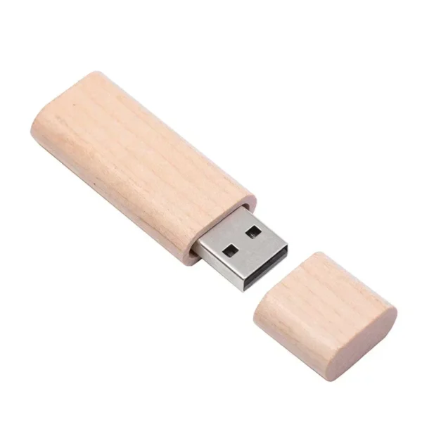 JASTER USB 2.0 in Legno di Bambù con Scatola – Chiavetta USB 16GB 32GB 64GB Personalizzabile con Logo – Regalo Matrimonio, Fotografia, Aziende - immagine 11
