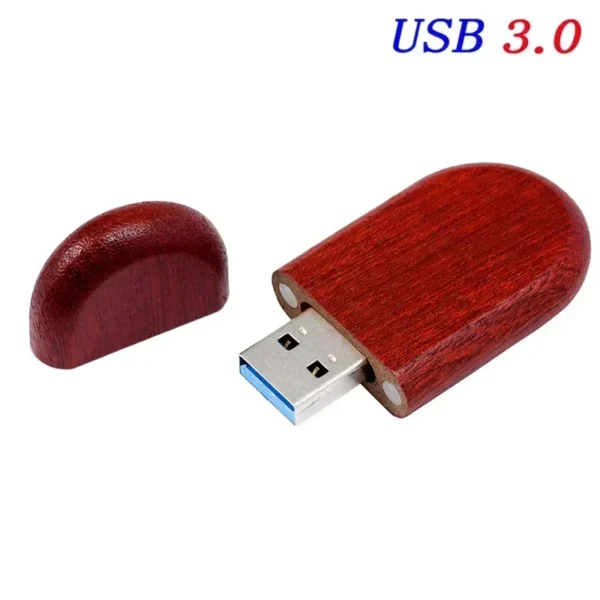 USB 3.0 Wedding Gift Pendrive – Flash Drive Personalizzato con Logo, Scatola in Legno Elegante – 8GB, 16GB, 32GB, 64GB Memory Stick U Disk con Campione Gratuito - immagine 16