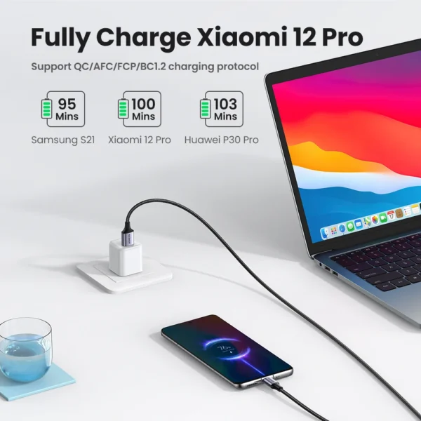 UGREEN 3A USB Type C Cable - immagine 3