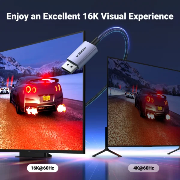 UGREEN Cavo DisplayPort 16K/8K - immagine 4
