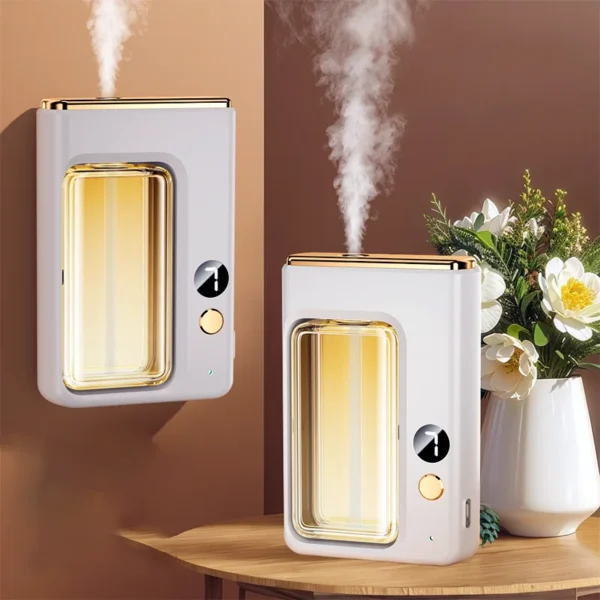 Atomizzatore di Fragranza Aromaterapia con Display Digitale, 7 Velocità Regolabili, Macchina per Aromaterapia Perfetta per Shangri-La e Hilton, Profumo per Ambienti e Relax - immagine 6