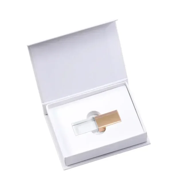 Chiavetta USB in Cristallo Personalizzata 128GB – Pen Drive Elegante con Logo Inciso – Regalo per Matrimoni, Eventi, Aziende – USB 2.0 64GB / 32GB - immagine 12