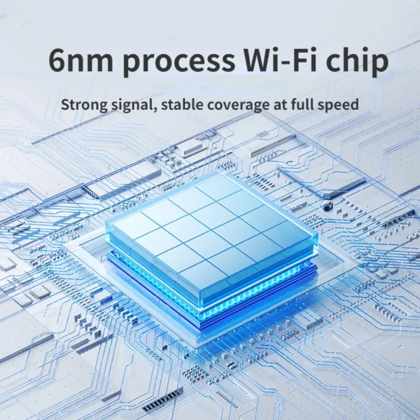 Xiaomi Router BE5000 WiFi 7 – Velocità Fino a 5011Mbps, Porta 2.5G, Supporto Mesh - immagine 3