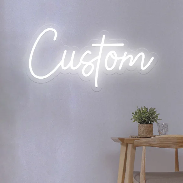 Insegna al Neon Personalizzata con Nome – LED Decorativo da Parete per Camera, Matrimonio, Compleanno – Luce Notturna da Appendere – Custom Neon Sign - immagine 12