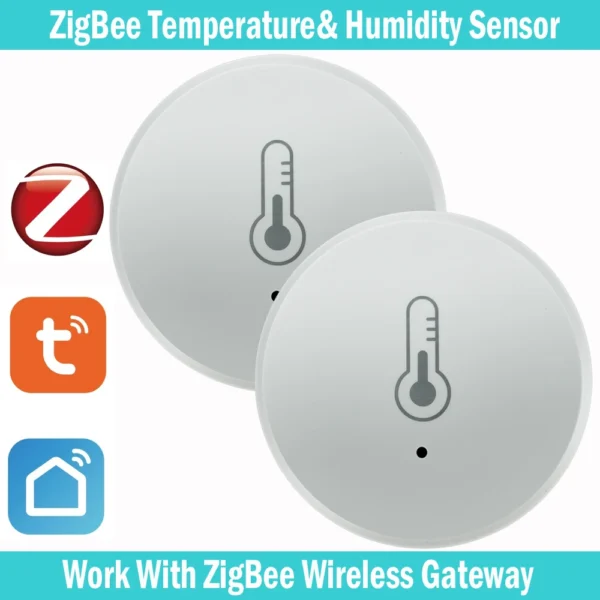 Sensore di Temperatura e Umidità Tuya Zigbee – Termoigrometro Smart con Controllo Vocale, Monitoraggio in Tempo Reale, Compatibile con Alexa e Google Home - immagine 9