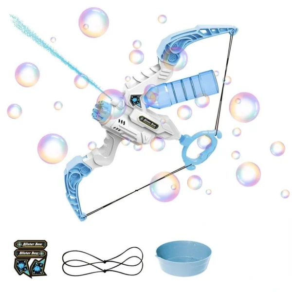 Pistola Elettrica a Bolle di Sapone con 76/80/88 Fori e LED - immagine 11