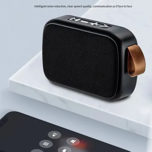 Speaker Bluetooth 5.0 Portatile –  Cassa Compatta con Rivestimento in Tessuto Oxford - immagine 4