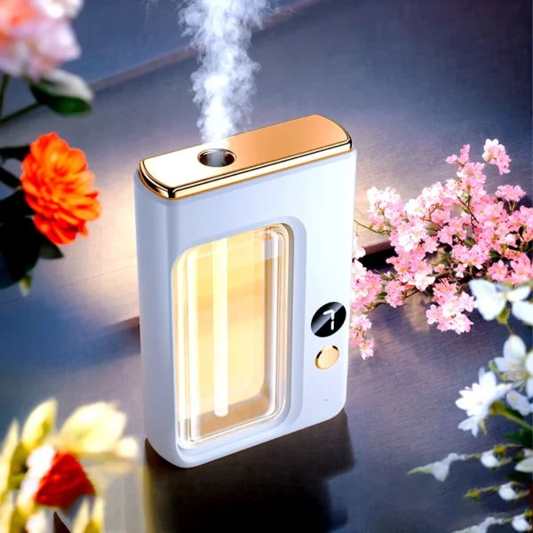 Atomizzatore di Fragranza Aromaterapia con Display Digitale, 7 Velocità Regolabili, Macchina per Aromaterapia Perfetta per Shangri-La e Hilton, Profumo per Ambienti e Relax