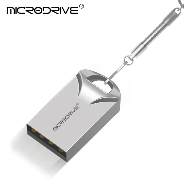 Mini USB Flash Drive Pen Drive USB 2.0 – Memoria USB 64GB, 32GB, 16GB, 8GB, 4GB, Stick con Anello Portachiavi - immagine 7
