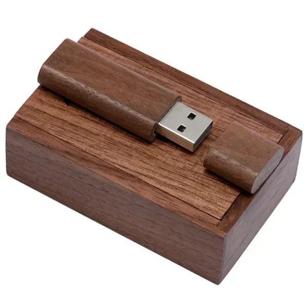 JASTER USB 2.0 in Legno di Bambù con Scatola – Chiavetta USB 16GB 32GB 64GB Personalizzabile con Logo – Regalo Matrimonio, Fotografia, Aziende - immagine 16