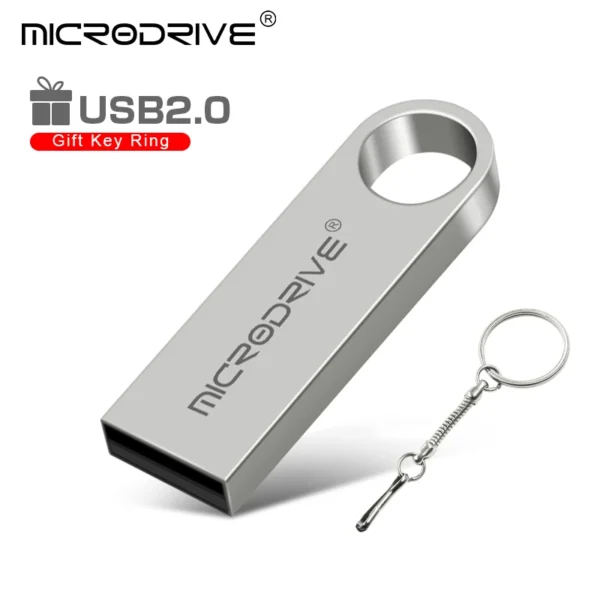 Memoria Flash Drive USB 2.0 ad Alta Velocità – 8GB, 32GB, 64GB, 128GB,  con Logo Personalizzato - immagine 7