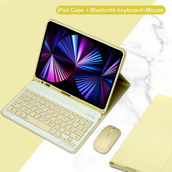Custodia con Tastiera per iPad – Cover con Tastiera Staccabile e Supporto Magnetico - immagine 20