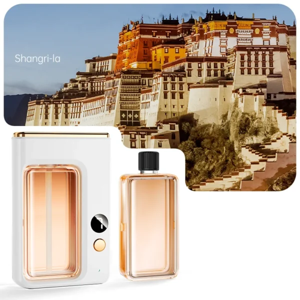 Atomizzatore di Fragranza Aromaterapia con Display Digitale, 7 Velocità Regolabili, Macchina per Aromaterapia Perfetta per Shangri-La e Hilton, Profumo per Ambienti e Relax - immagine 8