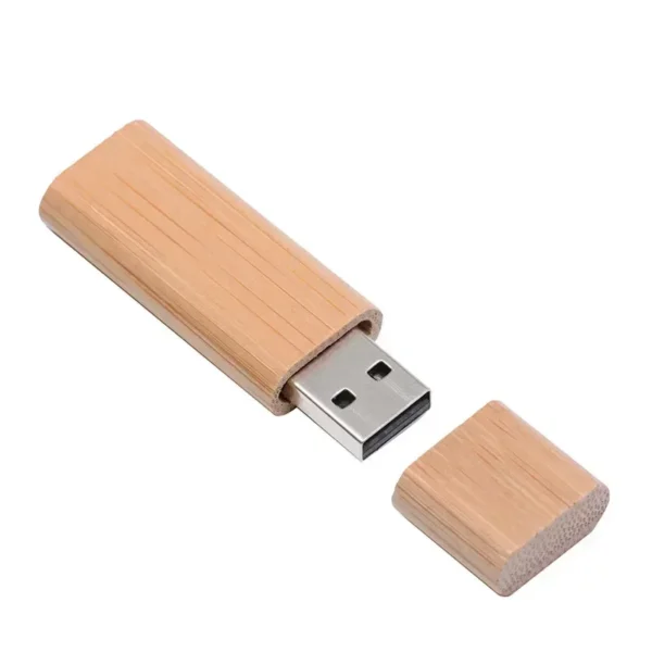 JASTER USB 2.0 in Legno di Bambù con Scatola – Chiavetta USB 16GB 32GB 64GB Personalizzabile con Logo – Regalo Matrimonio, Fotografia, Aziende - immagine 8