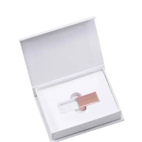 Chiavetta USB in Cristallo Personalizzata 128GB – Pen Drive Elegante con Logo Inciso – Regalo per Matrimoni, Eventi, Aziende – USB 2.0 64GB / 32GB - immagine 15