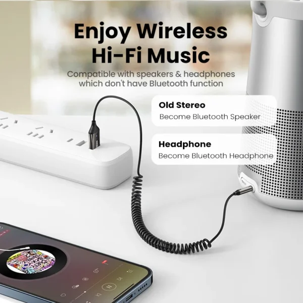 Ricevitore Bluetooth 5.3 per Auto - immagine 6