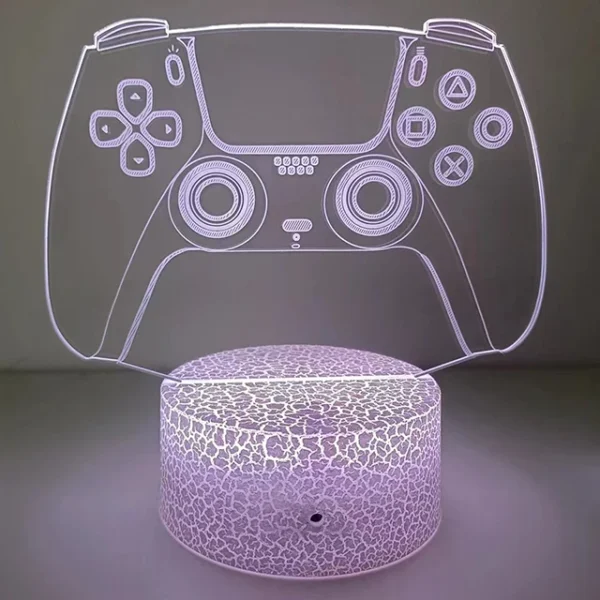 Lampada LED 3D da Gaming – Luce Notturna - immagine 25