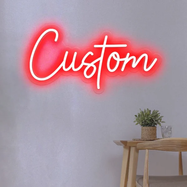 Insegna al Neon Personalizzata con Nome – LED Decorativo da Parete per Camera, Matrimonio, Compleanno – Luce Notturna da Appendere – Custom Neon Sign - immagine 15