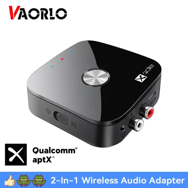 Adattatore Bluetooth 5.4 APTX 2-in-1 Trasmettitore e Ricevitore Audio - immagine 7