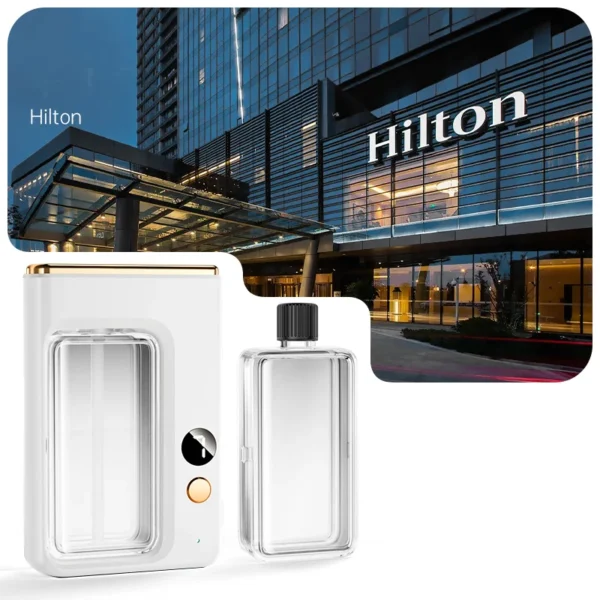 Atomizzatore di Fragranza Aromaterapia con Display Digitale, 7 Velocità Regolabili, Macchina per Aromaterapia Perfetta per Shangri-La e Hilton, Profumo per Ambienti e Relax - immagine 9